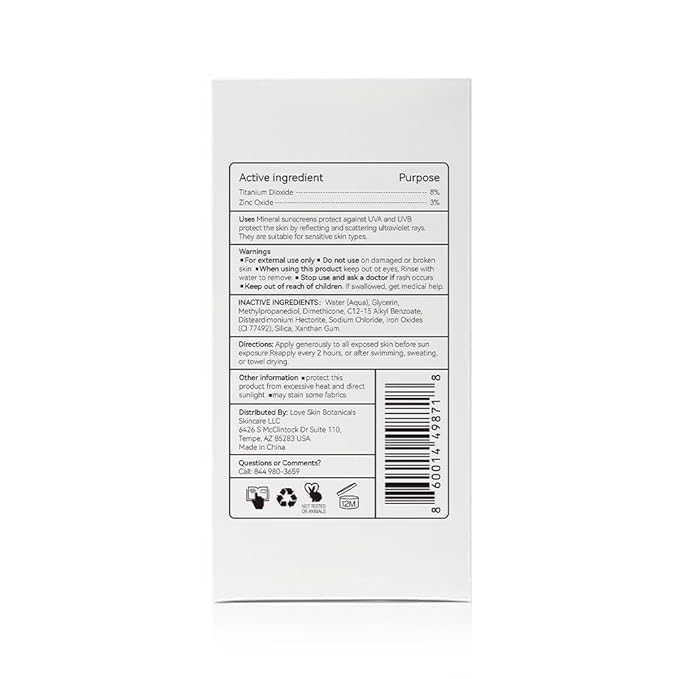 Mineral Protect Tinted Sunscreen SPF 50 PA+++ – Medium Tint | 100% Mineral Reef-Safe Chemical-Free Unscented Daily Face Sunscreen