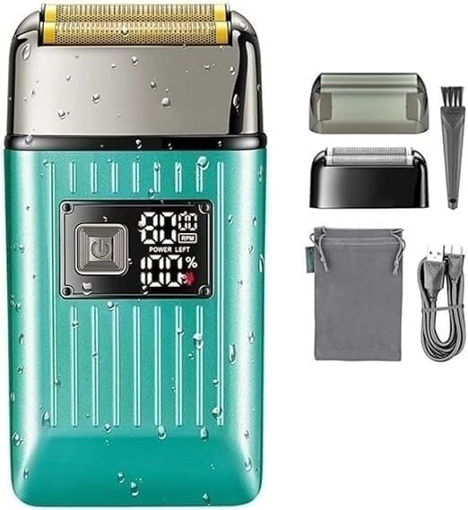 Electric Shavers for Bald Men Electric Shaver Professional Razor Beard Trimmer Shaving Machine Waterproof Rechargeable Foil Shaver