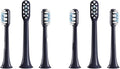 3pcs/6pcs T302 Toothbrush Heads Teethbrush Replacement(6pcs Black)