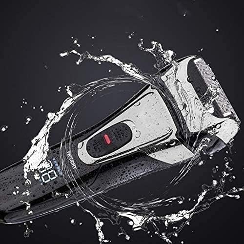 Men's Foil Shaver Men's Electric RazorWet/Dry IPX7 Waterproof Electric Shavers Exceptional Comfort