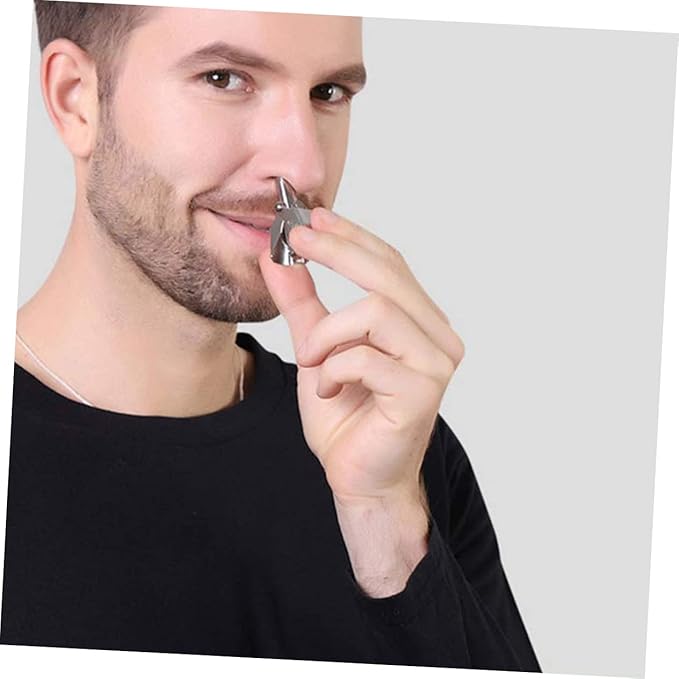 3sets Nose Hair Removal Trimmer Precision Design for Men Women Portable and Easy to Use