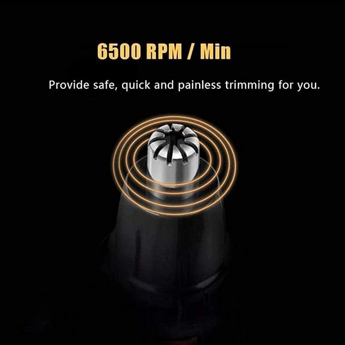 Electric Facial &amp Body Trimmer Wet &amp Dry - for Eyebrow Legs Nose &amp Ear Hair Removal - All-in-1 Painless Precision Razor Shaver for Women and Men