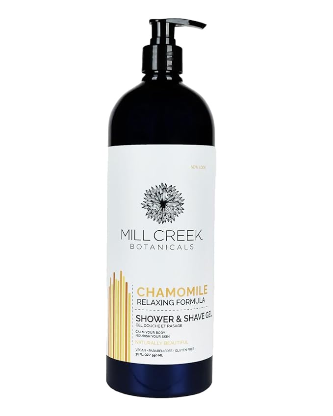 Mill Creek 2 in 1 Shower and Shave Gel 32 oz (Chamomile)