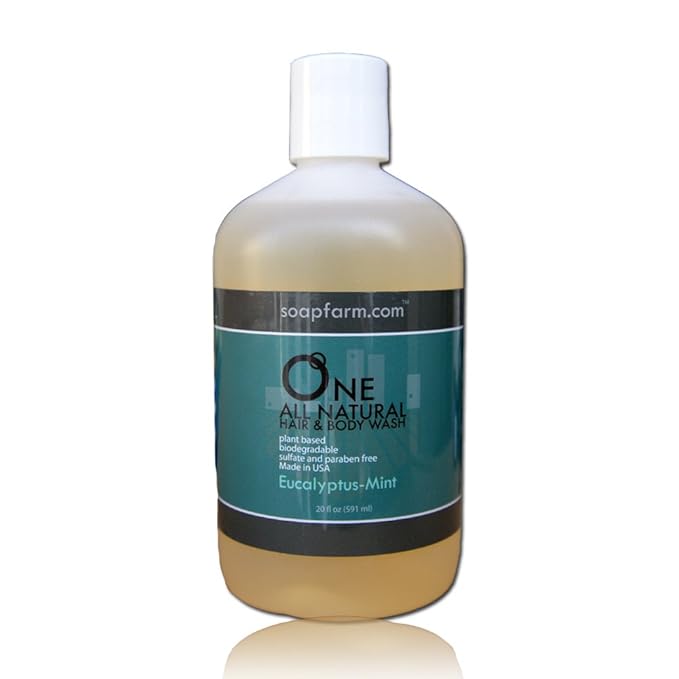 ONE Natural (Essential Oils) Hair &amp Body Wash 20 oz. 3 Pack