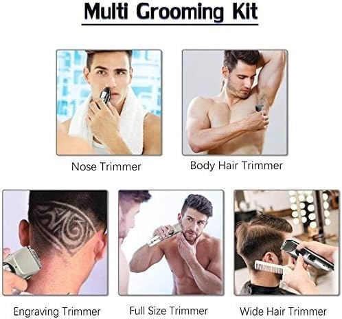 Electric Razor for Men Electric Shaver with Precision Trimmer Rechargeable Wet &amp Dry Foil Shaver Clean &amp Washable