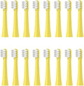 Replacement Toothbrush Heads Compatible for 360/B150/250R/E2/3504PCS/16PCS(Yellow 16PCS)