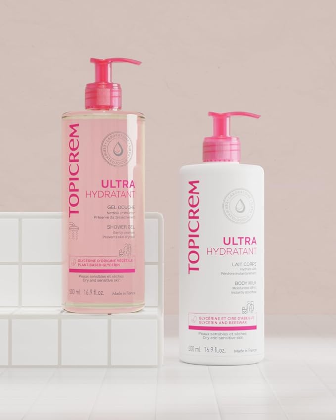 Topicrem Essentials Gentle Cleansing Gel Body &amp Hair 500ml