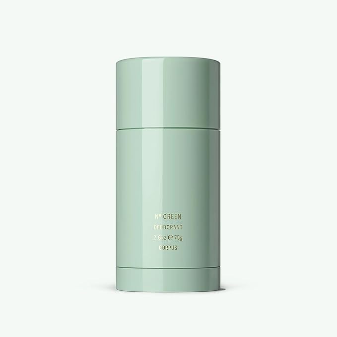 CORPUS - Natural Deodorant Stick For Sensitive Skin | Aluminium + Baking Soda Free | Unisex Non-Toxic Made In The USA (Nº Green)
