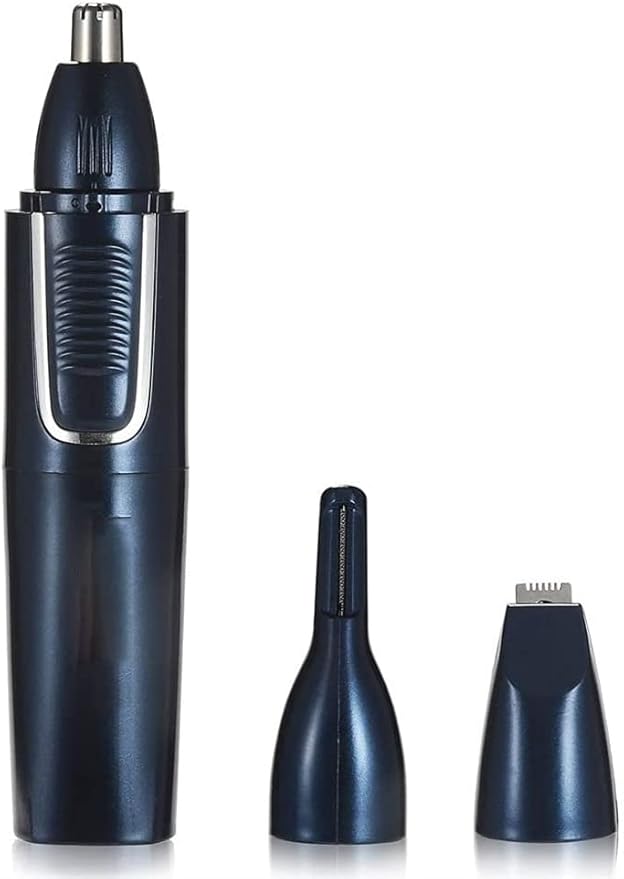 Ear Nose Hair Trimmer for Men Women USB Rechargeable Electric Facial Hair Trimmer with Stainless Steel Blades Professional Waterproof for Nose Ear Eyebrow Beard