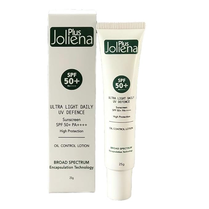 Joliena Plus Ultra Light Daily UV Defense Sunscreen SPF 50+ PA++++ High Protection Oil Control 25g.
