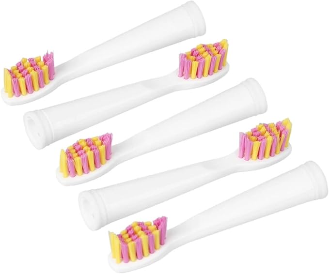 20pcs Toothbrush HeadCompatible for Seago SG610 SG908 SG917 910 507 515 949 958 Replacement Tooth Brush(White B)