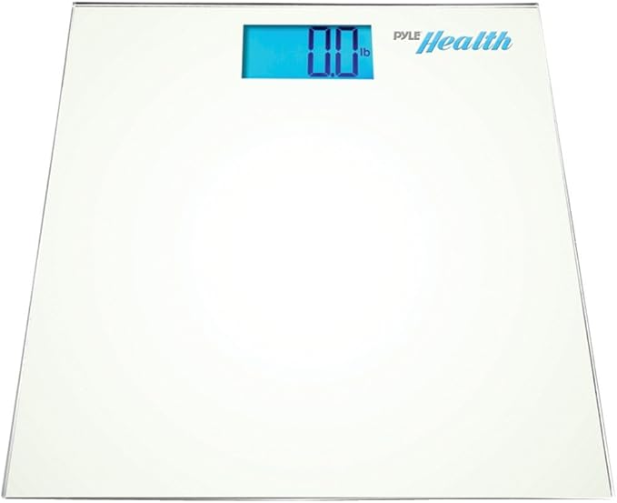 Pyle Digital Scale Smart Bathroom Body weighing scale With Wireless Bluetooth Smartphone composition analyzer for iPhone iPad &amp Android Devices Large Display (PHLSCBT2WT) (White)