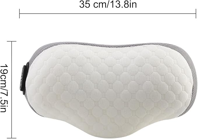 Massager Pillow for Neck Multi-Function Shoulder and Neck Massager Heat + Vibration Massage Two-in-one Three-Speed Temperature Control Vibration Slow Bounce Memory Foam