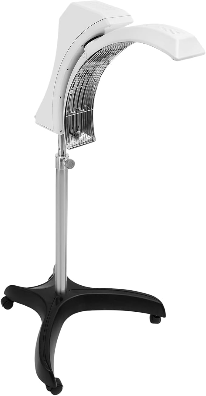 Standing Hair Color Processor 850W 360° Professional Salon Vertical Hair Dryer with Digital Screen&amp 4 Universal Wheels Adjustable Height/Angle/Multifunctional Hair Dryer for Salon&ampHome Use (