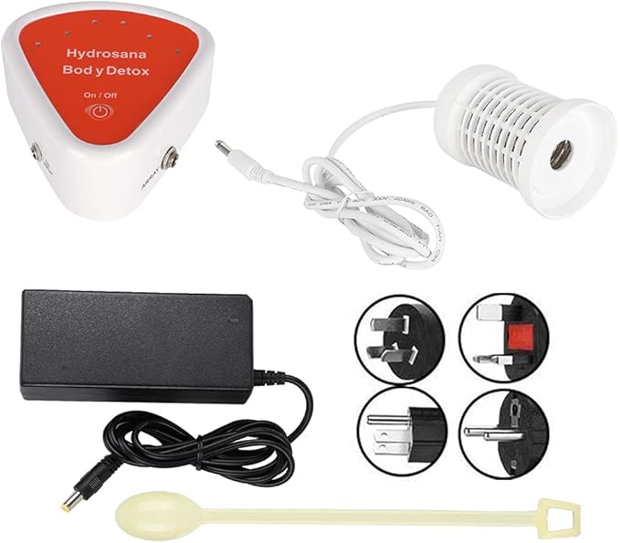 YUYTE Portable Ionic Foot Bath SPA - Detox Foot Soaker Massager for Improves Circulation Soothe Tired Muscles