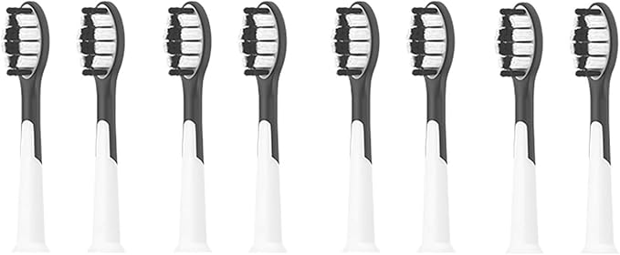 Replacement Toothbrush Heads Compatible for S9 P5 Electric Brush(8PCS White)