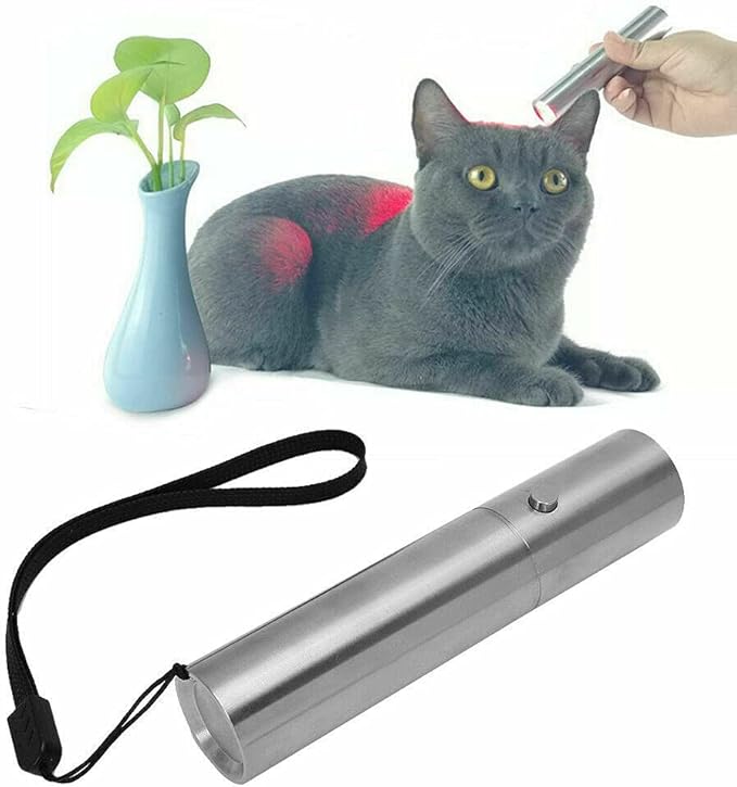 Max Absorption Density Red Light Therapy Cold Laser Flashlight - Optimal Red Deep-Red Near Infrared - Infrared 620nm 660nm 760nm and 830nm 6 W LED Light for Pain Relief (660 nm / 760 nm)