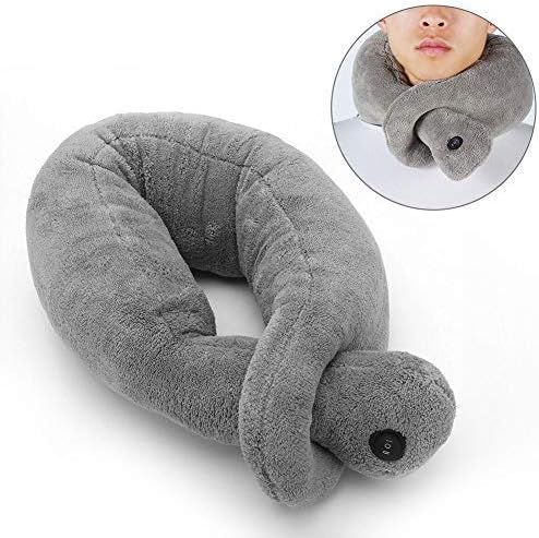 Wrap Around Vibrating Massage PillowVibrating Massaging Relax Muscles Relieve Stress For Travel Massage Pillow For Neck &amp Cervical Bed Pillows Relax Muscles Relieve Stress