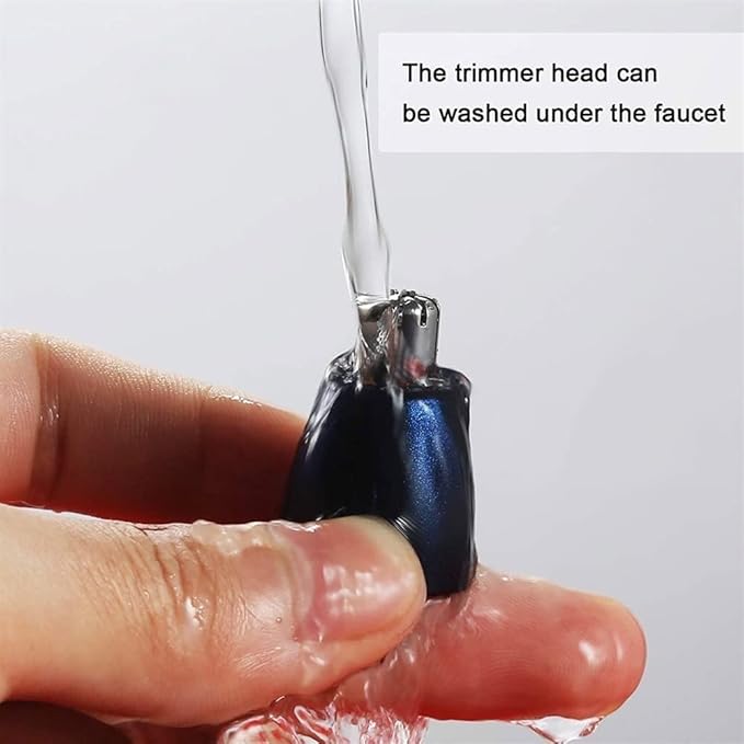 Ear Nose Hair Trimmer for Men Women USB Rechargeable Electric Facial Hair Trimmer with Stainless Steel Blades Professional Waterproof for Nose Ear Eyebrow Beard