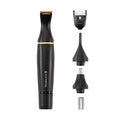 Remington T-Series Nose and Ear Hair Trimmer Detail Kit Nose Hair Trimmer Ears Eyebrows and Facial Hair Vertical and Rotary Trimmer 2 Combs Precision Cutter and Adjustable Comb - NE7000