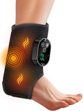Foot Renew Ankle Massager for Neuropathy Ankle Heating Pad with Massage Foot Heel Pain Relief 6 Heat Levels &amp 3 Vibration Modes