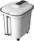 Foot Spa Massager Basin – Heated Electric Foot Bath Tub with Automatic Massage Rollers &amp Temperature Control – Spa Treatment That Rejuvenates Tired Feet &amp Relieves Pain &amp Pressure