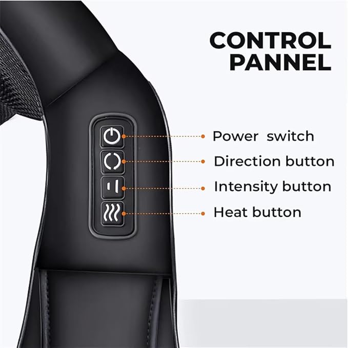 Necknix Electric Neck &amp Back Heat Massager