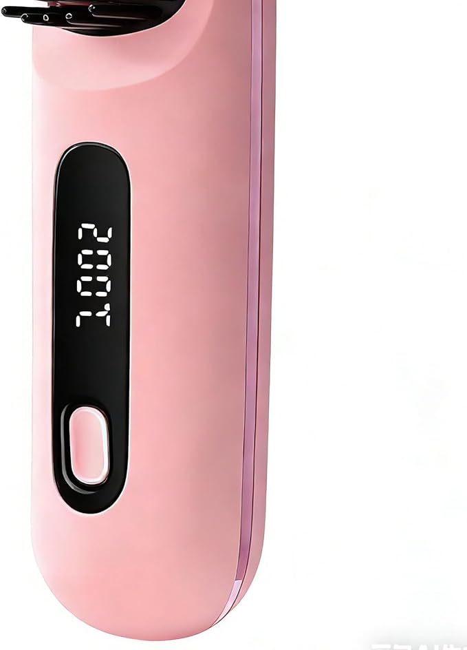 Cordless Hair Straightener Brush | Cordless Thermal Straightener Comb | Portable Electric Flat Straightener for Home Styling Travel and Salon Women and
