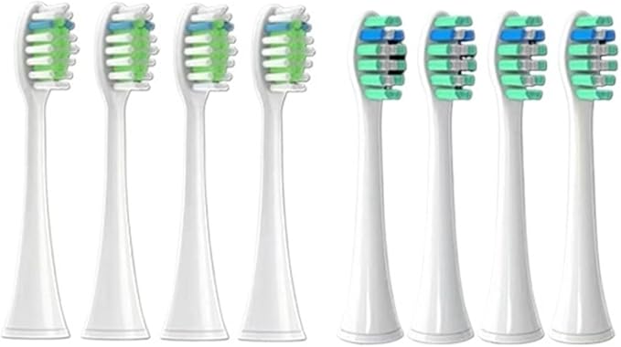 Compatible for Toothbrush Brush Head Replacement Heads HX3/HX6/HX9 Series HX3210/3211/6150/6500/6510/6530/9342/6730(4P1 4P2)
