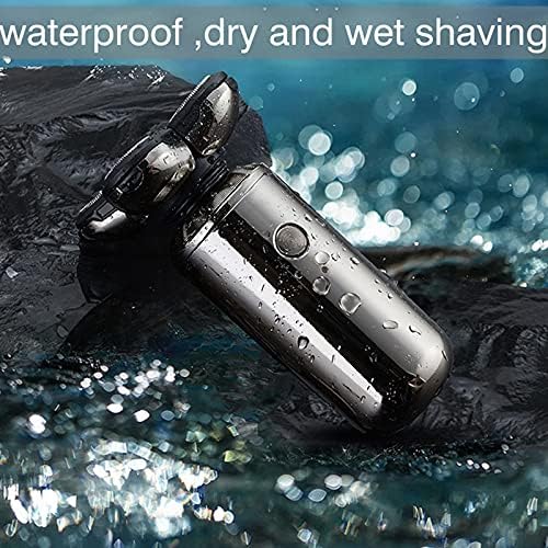 Electric Razor for Men 5in1 Digital Display Wet Dry Electric Shaver Men Bald Shaving Machine Beard Hair Trimmer Body Facial Electric Razor Rechargeable