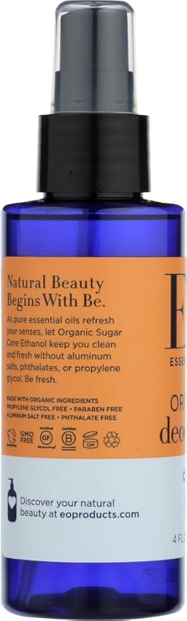 EO Organic Deodorant Sprays Citrus 4 fl. oz. (a) - 2pc