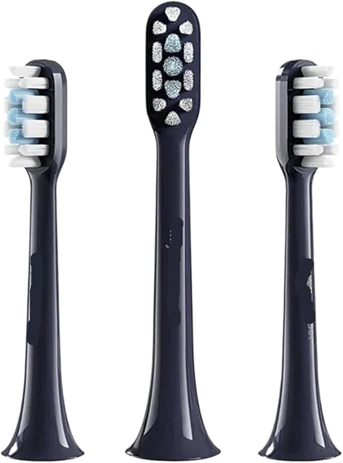 Compatible for Sonic Electric Toothbrush Head T100 T200 T300 T301 T302 T700 Replacement Heads Soft Bristle Brush(T302 Head Blue)