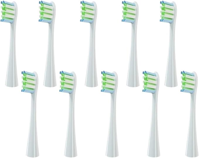 Brush Head Replacement Compatible for Electric Toothbrush X/X PRO/ Z1(10 White)