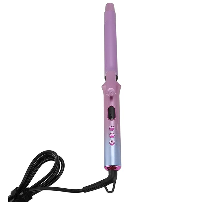 Professional Hair Curling Wand Anti Scald Head Rotatable Power Cord for Various Hairstyles 25mm