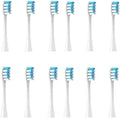 Compatible for Oclean X/X PRO/ Z1/ F1/ One/Air 2 /SE Toothbrush Replacement Brush Heads Soft Bristle Clean Nozzles(12White Blue)