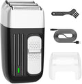 Men's Shaver 3-Blade System Hair Beard Electric Shaver for Men Washable Electric Razor Wet Dry Head Bald Shaving Machine Rechargeable
