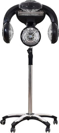 Professional Standing Hair Hood Dryer 1400W 110V Heat Lamp for Hair Salon 60 Minute Timer and Setting Temperature Control for Salon SPA Home Use