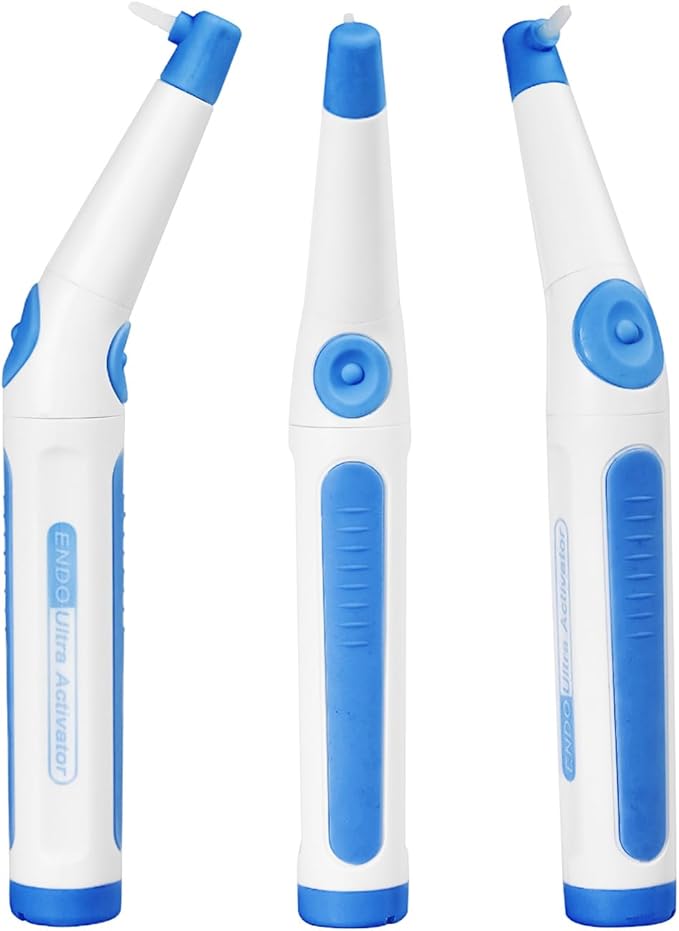 Cordless Ultra Cleaning Activator Sonic Irrigator with 60 Tips USB Recharged Battery