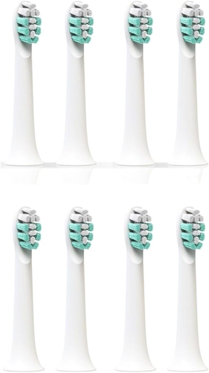 Replacement Toothbrush Head Compatible for SG-2308/XF77/XF55/SG-2309(8pcs)