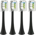 4/8 Pcs Replacement Toothbrush Heads Compatible for X3 Brush Head(4black)
