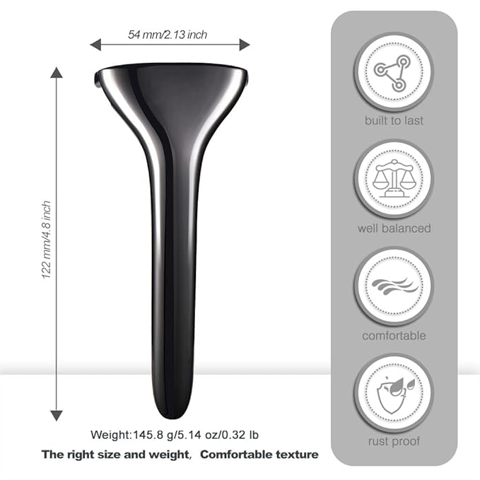 Magnetic Safety Razor for Men Single Blade Face Shaver with 2 Interchangeable Heads Smooth Roller Design Durable Metal Safety Razor Kit with 20 Blades - Pearl Chrome