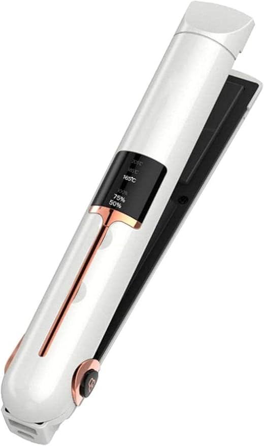 Curl Bar Wireless Curling Clip Rechargeable USB Reel Reel Curling Machine with Led Display Temperature Curling Bar Suzuki Ceramic Curling Iron 30s HEA