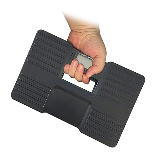 Weighing Scale Human Body Scale Multipurpose Electronic Scale Plastic Anti Drop Bathroom Scale 180Kg Black