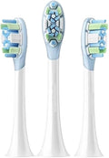 Replacement Brush Heads for Electric Toothbrush MES609/610 Pro Head 3PCS(Standard 3 pcs)
