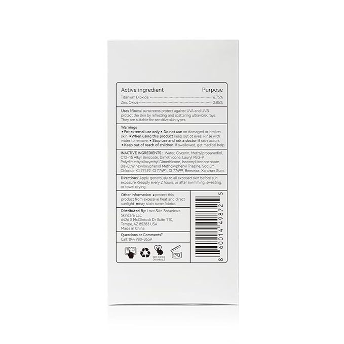 Mineral Protect Tinted Sunscreen SPF 50 PA+++ – Dark Tint | 100% Mineral Reef-Safe Unscented Broad Spectrum Daily Face Sunscreen