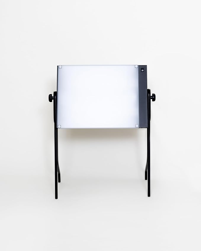 Northern Light Technologies Boxelite OS - 10000 Lux Light Therapy Lamp - Full Spectrum Adjustable Lightbox Therapy Light for Natural Mood and Energy Enhancement Sunlight Desk Lamp Black