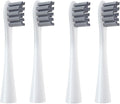 12PCS Soft Replacement Heads Compatible for X/X PRO/ Z1/ F1 Gray Brush Toothbrush Nozzles
