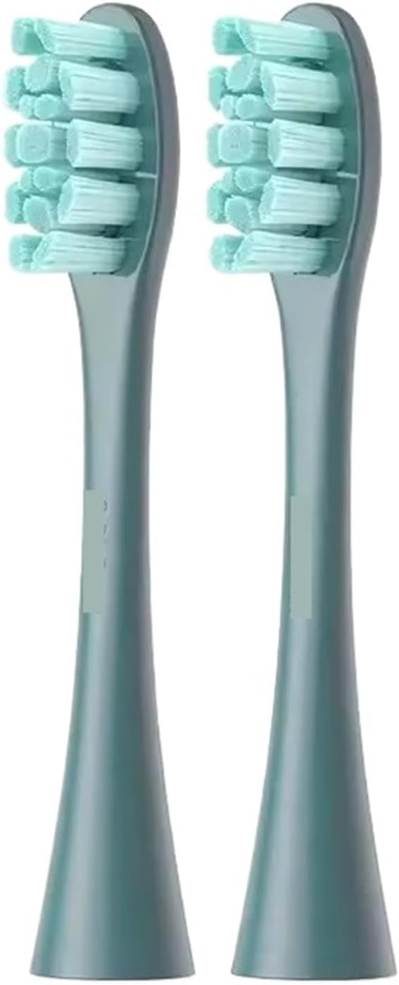 Replacement Brush Heads Compatibility for Oclean X/X PRO/ Z1/ F1/ One/Air 2 Sonic Electric Toothbrush Head(PW09 2PCS)