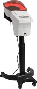 Professional Hooded Hair Dryer Adjustable Height Hair Steamer 700W Bonnet Dryer Portable Standing Drye with 7 Light and Wheels for Home Salon Hair Treatment Perming &amp Coloring