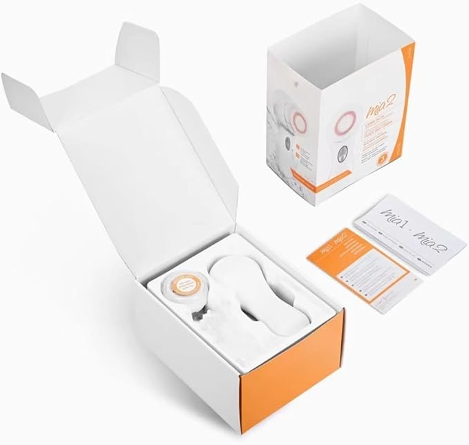 Mia 2 Facial Cleansing System 2 Speed Settings Sensitive Brush Head (White)